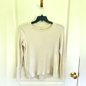 American Eagle Ribbed Long Sleeve Shirt, Medium